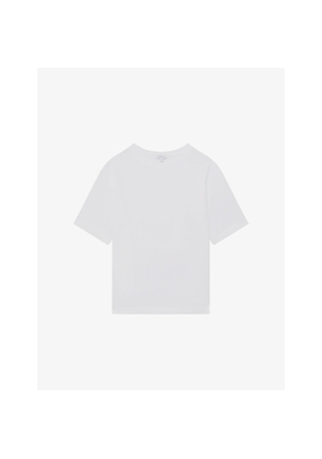Mens Reiss Tate Relaxed-Fit Short-Sleeve Cotton T-Shirt