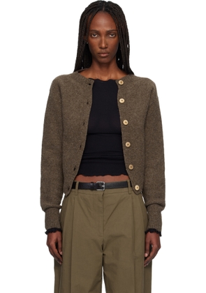 Baserange Brown Tier Cardigan