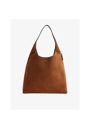 Womens Coach Brooklyn 39 Suede Shoulder Bag