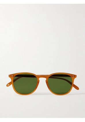 Garrett Leight California Optical - Kinney Round-Frame Acetate Sunglasses - Men - Orange