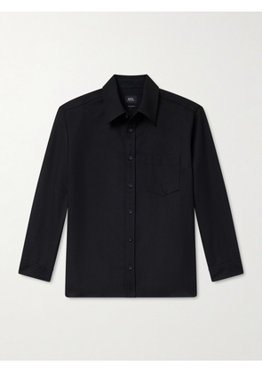 A.P.C. - Twill Overshirt - Men - Black - XS