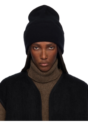 Baserange Black Whit Beanie