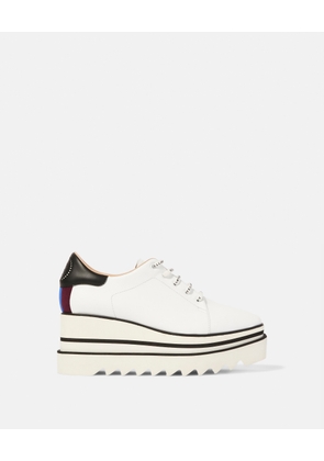 Stella McCartney - Sneak-Elyse Platform Shoes, Woman, White, Size: 39h