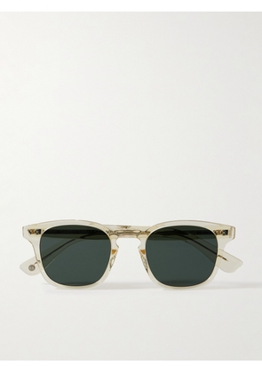 Garrett Leight California Optical - Ace II D-Frame Acetate Sunglasses - Men - Neutrals