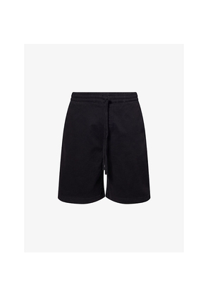 Mens Carhartt WIP Floyd Brand-Patch Cotton Shorts