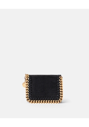 Stella McCartney - Falabella Tri-Fold Wallet, Woman, Black