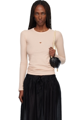 Baserange Pink Heart Long Sleeve T-shirt