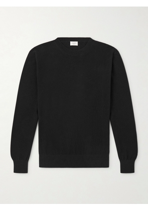 SAINT LAURENT - Cotton Sweater - Men - Black - M