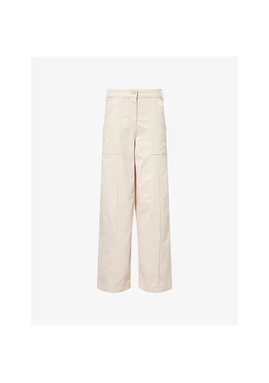 Womens Represent Energy Wide-Leg Stretch-Denim Blend Trousers