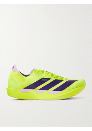 ADIDAS RUNNING - Adizero Takumi Sen 11 Rubber-Trimmed Ripstop Running Sneakers - Men - Green - 7