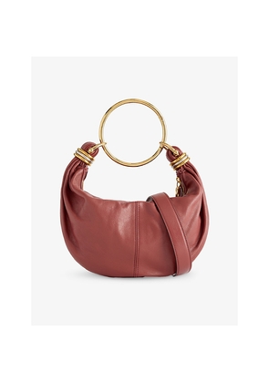 Womens Chloe Bracelet Small Leather Hobo Bag