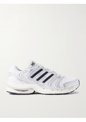 adidas Originals - Adistar Control 5 Rubber-Trimmed Mesh Sneakers - Men - White - 10