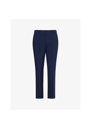 Womens Weekend Max Mara Freda Crop-Leg Stretch-Woven Trousers