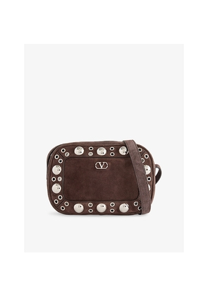 Mens Valentino Garavani Nellcote Suede Cross Body Bag