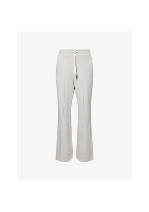 Womens Weekend Max Mara Folk Wide-Leg Cotton-Blend Jogging Bottoms