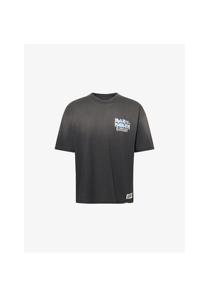 Mens Represent Relaxed-Fit Graphic-Print Cotton T-Shirt