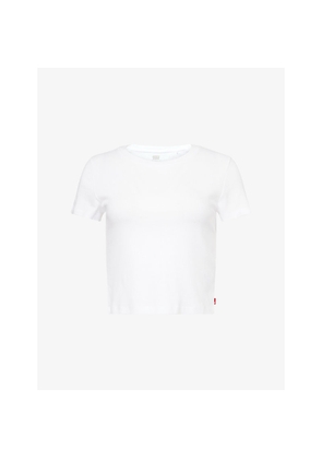 Womens Levis Essential Sporty Cotton-Jersey T-Shirt