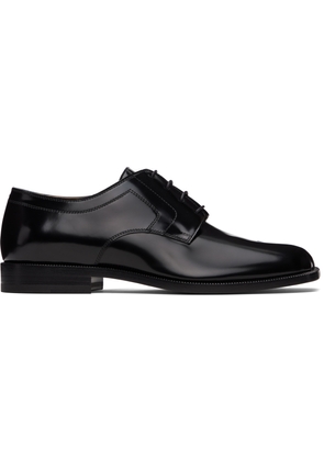 Maison Margiela Black Tabi Lace-Up Derbys