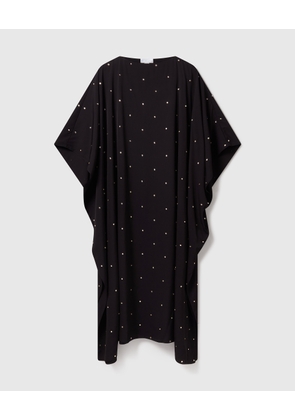 Stella McCartney - Lead-Free Crystal Kaftan Dress, Woman, Black, Size: M