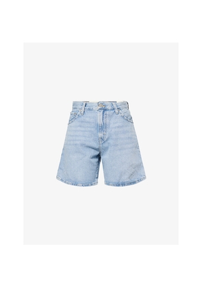 Womens Levis High-Rise Baggy Denim Shorts