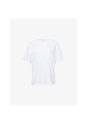 Womens Levis Tabor Round-Neck Cotton-Jersey T-Shirt