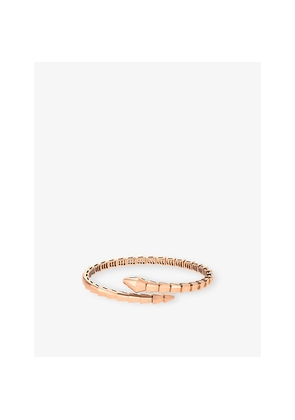 Womens Bvlgari Serpenti Viper 18ct Rose-Gold Bracelet