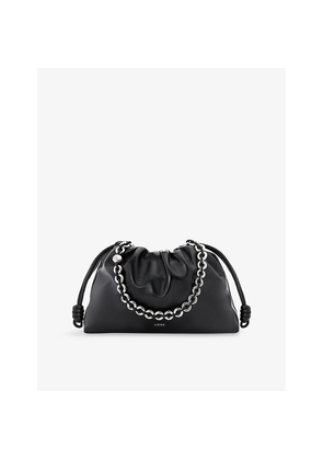 Womens Loewe Flamenco Large Leather Shoulder Bag