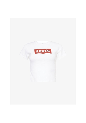 Womens Levis Graphic Essential Sporty Cotton-Jersey T-Shirt