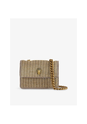 Womens Kurt Geiger London Micro Kensington Woven Shoulder Bag