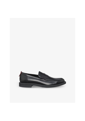 Mens Hugo Penny-Detail Leather Loafers