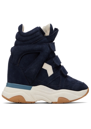 Isabel Marant Navy Balskee Sneakers