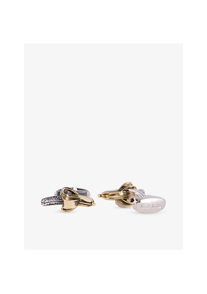 Mens Paul Smith Banana Copper and Zinc Cufflinks