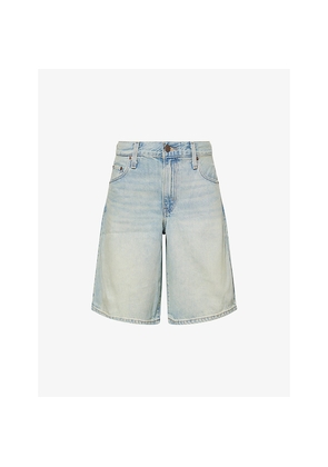 Womens Levis Baggy Dad Loose-Fit Denim Jorts