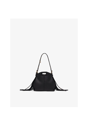 Womens Maje Miss M Micro Leather Bag
