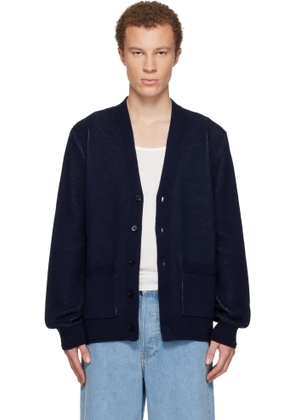 Givenchy Navy V-Neck Cardigan