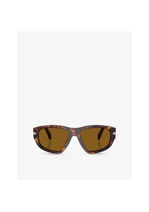 Womens Persol Po 0050S Square-Frame Acetate Sunglasses