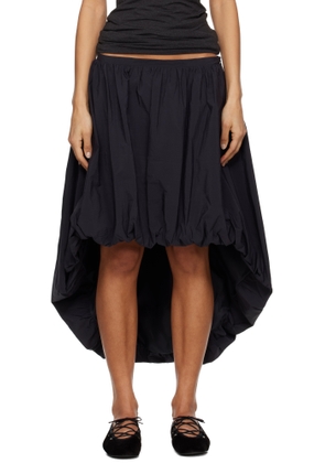 Paloma Wool Black Fanquir Midi Skirt