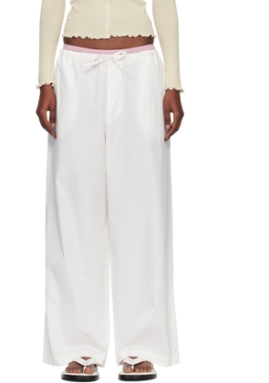 Baserange White Kolla Lounge Pants