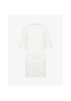 Womens Balenciaga Regular-Fit Back-Panel Cotton-Jersey Mini Dress