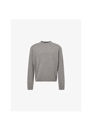 Mens The Elder Statesman Simple Crewneck Cashmere Jumper