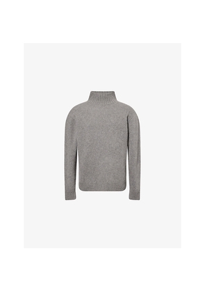 Mens The Elder Statesman Relaxed-Fit Turtleneck Cashmere Jumper