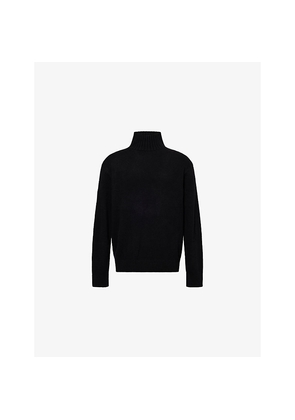 Mens The Elder Statesman Relaxed-Fit Turtleneck Cashmere Jumper