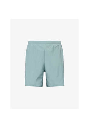 Mens Gymshark Arrival 7' Logo-Print Woven Shorts