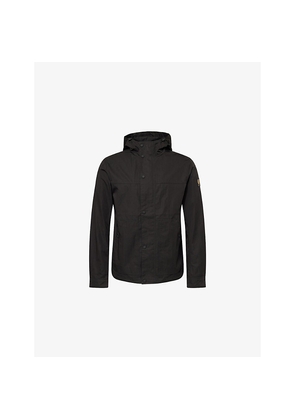 Mens Belstaff Cover Brand-Patch Cotton-Blend Jacket