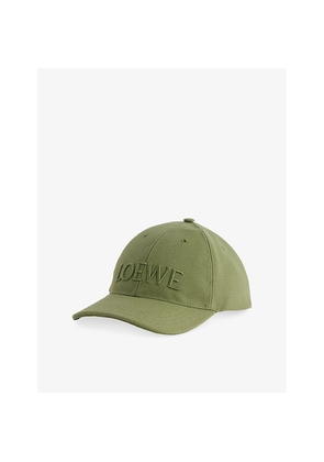 Mens Loewe Embroidered Cotton Baseball Cap
