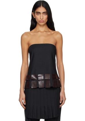 Paloma Wool Black Diana Tank Top