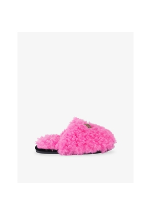 Womens Kurt Geiger London Kensington Faux-Fur Slippers