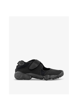 Nike Air Rift Logo-Embroidered Woven Low-Top Trainers