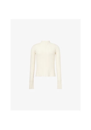 Mens Rick Owens Tommy Funnel-Neck Wool-Blend Jumper