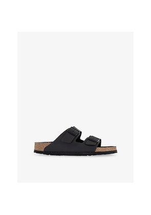 Mens Birkenstock Arizona Two-Strap Faux-Leather Sandals
